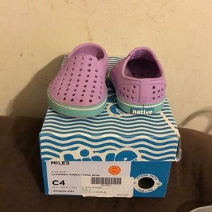 Purple Native shoes